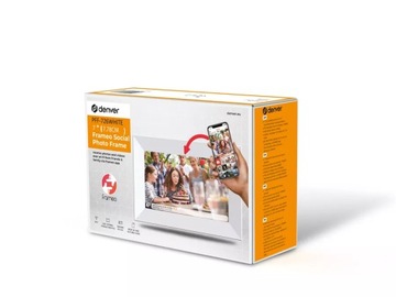 ЦИФРОВАЯ РАМКА Denver Touch 7 дюймов Frameo 16 ГБ MicroSD Wi-Fi