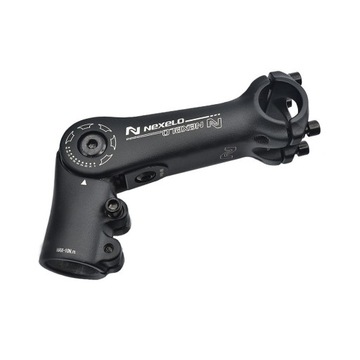 Wspornik kierownicy roweru rowerowej regulowany 25,4 mm wysięg 110mm mostek