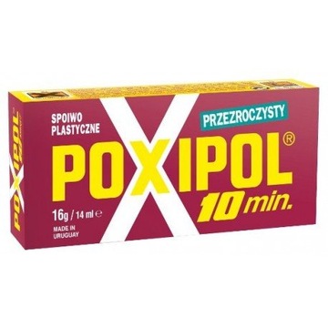 KLEJ POXIPOL 16G/14ML. BEZBARWNY