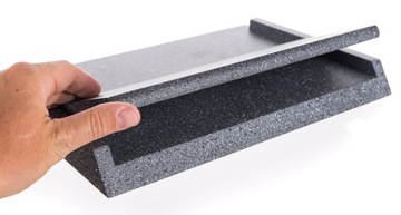 Магнитная доска для ножей МДФ 30 x 21,5 см Granite Grey