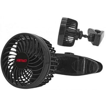 MOCNY WIATRAK WENTYLATOR SAMOCHODOWY OBROTOWY 12V