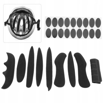 2 КОМПЛЕКТ ПОДКЛАДКИ ВЕЛОСИПЕДНОГО ШЛЕМА