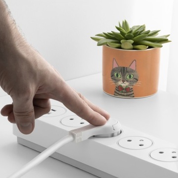 УДЛИНИТЕЛЬНЫЙ КАБЕЛЬ ИЛИ ПОЛОСКА ЗАЩИТЫ ОТ ПЕРЕПРЯЖЕНИЯ 1,5М