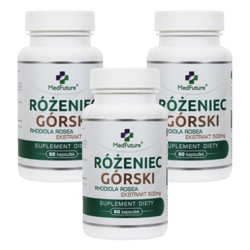 RÓŻENIEC GÓRSKI Rhodiola rosea EKSTRAKT 180 kaps.