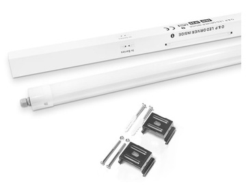 Wydajna lampa LED 60 cm IP65 4000K z regulacją mocy i wysoką trwałością