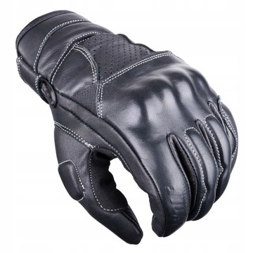 ПРОЧНЫЕ КОЖАНЫЕ МОТОЦИКЛОВЫЕ ПЕРЧАТКИ WOLF NARCO r M