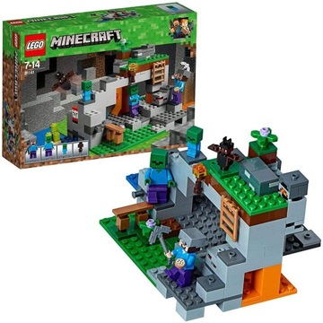 LEGO Minecraft 21141 Кирпичи Пещера Зомби