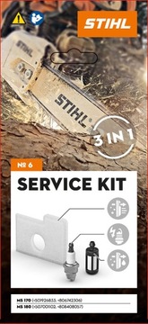 Zestaw serwisowy nr 6 MS 170, MS 180 Stihl 1130 007 4100