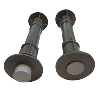 Распорная труба, опалубочная труба, стяжки 15 см - 100 шт + заглушки 200 шт.