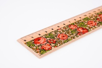 LINIJKA DREWNIANA - 20 CM - GÓRALSKA EKO