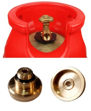 Adapter do angielskich butli Calor oraz Safefill