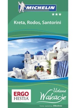 KRETA RODOS SANTORINI GRECJA PRZEWODNIK MICHELIN