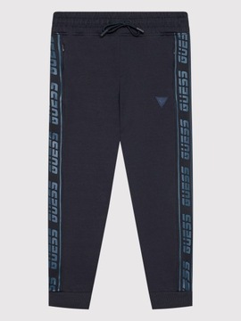 GUESS Spodnie dresowe L2RQ15 K6ZS1 Granatowy Regular Fit