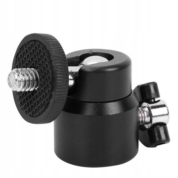 МИНИ-ШАРОВАЯ ГОЛОВКА С РЕЗЬБОЙ 1/4 ДЮЙМА ДЛЯ ШТАТИВОВ