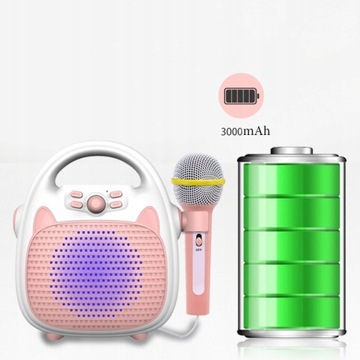 Динамик Микрофон Караоке Детский Bluetooth-набор