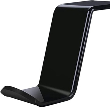 Akrylowe 2 szt. Zestaw słuchawkowy do stojaka na kontrolery Czarny 2 szt