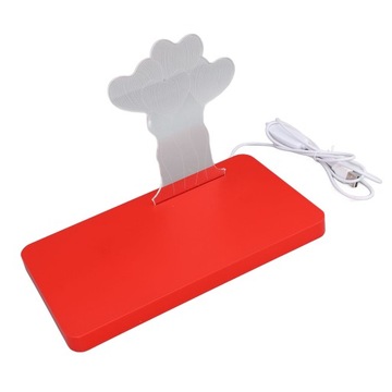 Lampa 3D Latające Serca Dekoracyjna LED Serce Rysunek Dekoracyjne WL