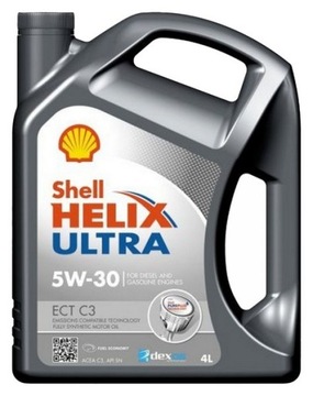 Olej silnikowy Shell Helix Ultra ECT C3 4 l 5W-30