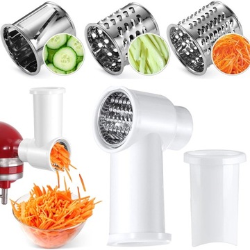 Do Krajalnicy Do Warzyw Kitchenaid 3 Tarki- Biały
