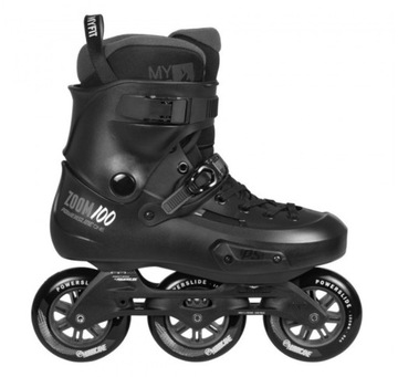 ROLKI POWERSLIDE ZOOM PRO 100 BLACK 43-44