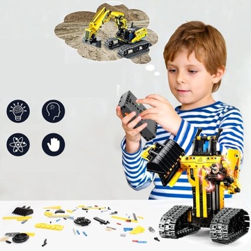 БОЛЬШОЙ КОНСТРУКЦИОННЫЙ КОМПЛЕКТ ПРОГРАММИРУЕМОГО РОБОТА ПРИЛОЖЕНИЕ И ДИСТАНЦИОННОЕ УПРАВЛЕНИЕ