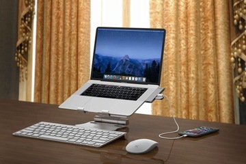 Универсальный концентратор HomeSpot MacBook Pro 2016 2017, серый