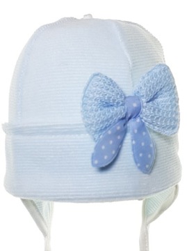 ПОЛЬСКОЕ ИЗДЕЛИЕ ШАПКА ВЕСНА ОСЕНЬ 0-3М