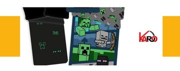 СВЕТЯЩЕЕСЯ В ТЕМНОТЕ ПОСТЕЛЬНОЕ ИЗДЕЛИЕ MINECRAFT 356 140х200см