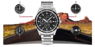 ZEGAREK MĘSKI CASIO EDIFICE EFR-526D-1AVUEF 10 BAR