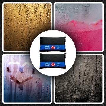 2x POCHŁANIACZ WILGOCI DUŻY OSUSZACZ samochodu auta XXL ZIMOWY WIELORAZOWY