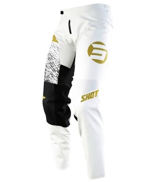 Shot Spodnie Roll Złoty DEVO L cross enduro