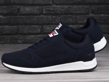 Buty sportowe męskie HI-TEC BENARI NAVY WHITE