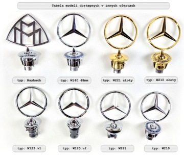 C123 W124 STAR W ЭМБЛЕМА РЕШЕТКИ РАДИАТОРА ХРОМИРОВАННЫЙ МЕТАЛЛ