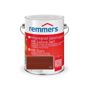 Remmers HK-Lasur lazura ochronna do drewna 3w1 5L teak