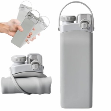 SOFT FLASK 600 ml MIĘKKA BUTELKA składana MIĘKKI BIDON NA WODĘ