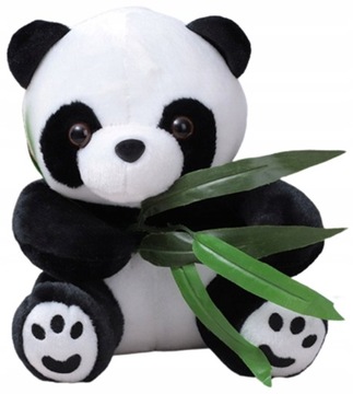 MASKOTKA PLUSZAK MIŚ PANDA LOGO REKLAMA NADRUK