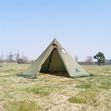 Горячая палатка Типи на 4–6 человек с печью Jack Camping