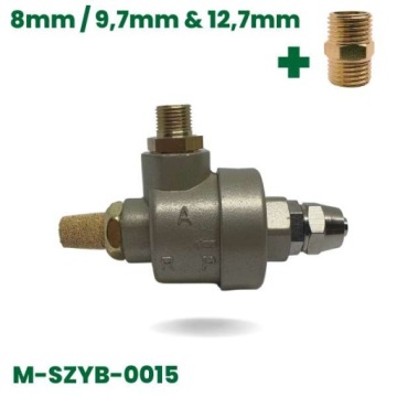 Odolný spouštěcí ventil, vypouštěcí ventil (typ I) 8 mm/9,7 mm (12,7 mm)