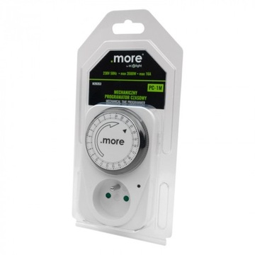 Программатор таймера механический аналоговый 24 часа 3500 Вт 16 А 230 В 50 Гц