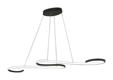 Lampa wisząca nad stół do jadalni korytarza żyrandol LED 105cm regulowany