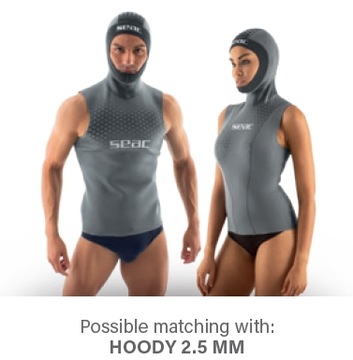 SEAC SPACE Мужской гидрокостюм размера XXL толщиной 5 мм