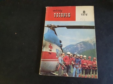 KSIĄŻKA CZASOPISMO NUMER MŁODY TECHNIK 8 / 1978