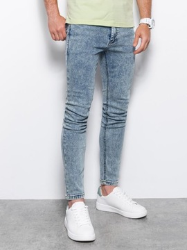 Spodnie męskie jeansowe SKINNY FIT j. ni P1062 M