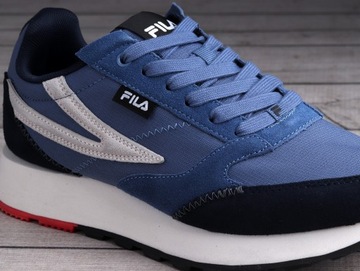 Buty sneakersy męskie Fila RUN FORMATION NAVY