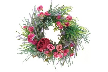 ВЕНОК НА ДВЕРЬ СТЕНЫ ВЕСНА ЛЕТО ДЕКОР