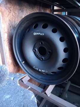 4× DISK OCELOVÝ RENAULT OE 6.0" X 15" 4X100 ET 50