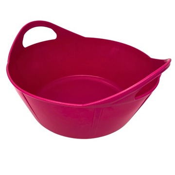 KARMIDŁO ELASTYCZNE ŻŁÓB KORYTO POJEMNIK DLA KONIA DO PASZY 10L RÓŻOWY