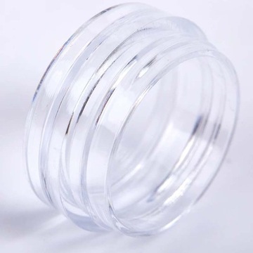 Акриловые контейнеры для образцов, баночки для декора, 3 мл, 100 шт.