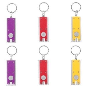 МИНИАТЮРНЫЕ брелоки с фонариком, СВОБОДНЫЕ, 6 ШТ.