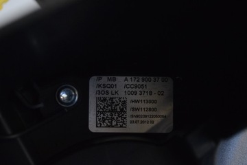 MERCEDES SLK PŘEPÍNAČ SMĚROVKA STĚRAČE R172 2012 RHD